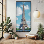 Paris Blue Sky Canvas art - Image 7