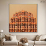 Jaipur Wind Palace Canvas Wall art - Image 6