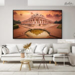 Tribal Woodland Bear Canvas art - Image 7