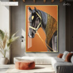 Golden Mane Acrylic Wall Art - Image 7
