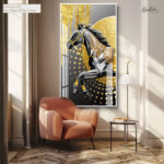 Golden Ascent Acrylic Wall Art - Image 7
