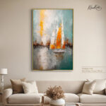 Dreamy sailboat canvas Art - Image 8