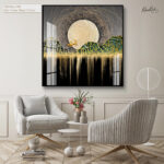 Glimmering Abyss Acrylic Wall Art - Image 6