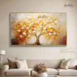Blossom of Autumn Light canvas Art - Image 8