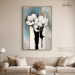 Whispers of White Canvas art - Image 8