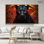 Faceted Panther Canvas art - Image 8