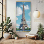 Paris Blue Sky Canvas art - Image 8