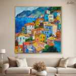 Cinque Terre Palette Canvas Wall art - Image 8