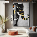 Golden Trunk Acrylic Wall Art - Image 8