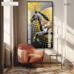 Golden Ascent Acrylic Wall Art - Image 8