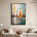 Dreamy sailboat canvas Art - Image 9