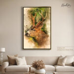 Nature's Majesty deer canvas Art - Image 9