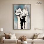 Whispers of White Canvas art - Image 9