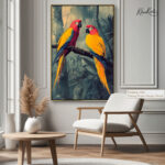 Scarlet Macaws Canvas art - Image 9