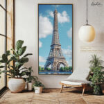 Paris Blue Sky Canvas art - Image 9