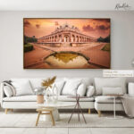 Tribal Woodland Bear Canvas art - Image 9