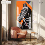 Orange Regalia Acrylic Wall Art - Image 9