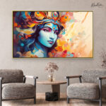 Kaleidoscope of Krishna Canvas Art