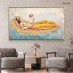 Anantasayana Reverie Canvas Wall Art