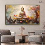 Autumn Zen Garden Canvas Art