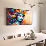 Kaleidoscope of Krishna Canvas Art - Image 2