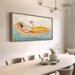 Anantasayana Reverie Canvas Wall Art - Image 2