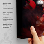 Vibrant Serenity Canvas Wall Art - Image 3