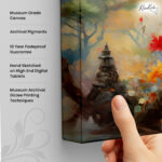 Autumn Zen Garden Canvas Art - Image 3