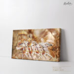 Gita Updesh Chariot Canvas Art - Image 4