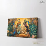 Peacock Garden Romance Canvas Art - Image 4