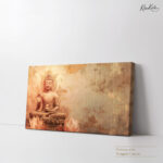 Abhaya Mudra Sunset Canvas Art - Image 4