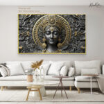 Onyx & Gold Divinity Canvas Art - Image 5