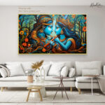 Vrindavan Forest Flute Canvas Art - Image 9