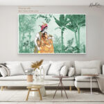 Mohana Bansuri Canvas Wall Art - Image 6