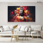 Vibrant Serenity Canvas Wall Art - Image 8