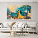 Vibrant Vows in Vrindavan Canvas Art - Image 6