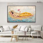 Anantasayana Reverie Canvas Wall Art - Image 8