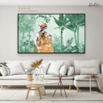 Mohana Bansuri Canvas Wall Art - Image 10
