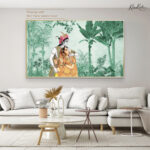 Mohana Bansuri Canvas Wall Art - Image 11
