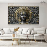 Onyx & Gold Divinity Canvas Art - Image 9