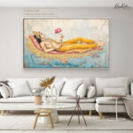 Anantasayana Reverie Canvas Wall Art - Image 10