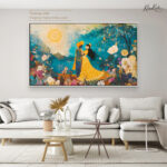 Vibrant Vows in Vrindavan Canvas Art - Image 10