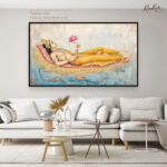 Anantasayana Reverie Canvas Wall Art - Image 11