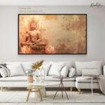 Abhaya Mudra Sunset Canvas Art - Image 12