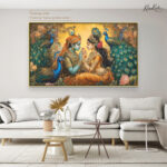 Peacock Garden Romance Canvas Art - Image 12