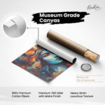 Kaleidoscope of Krishna Canvas Art - Image 13