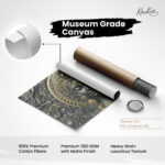 Onyx & Gold Divinity Canvas Art - Image 13