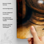 Golden Serenity Canvas art - Image 3