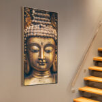 Golden Serenity Canvas art - Image 2