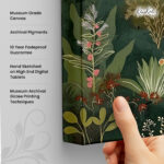 Garden Serenade Canvas Wall art - Image 2